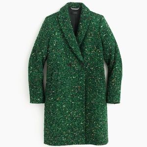 J.Crew Daphne Topcoat in Italian Tweed sz 2